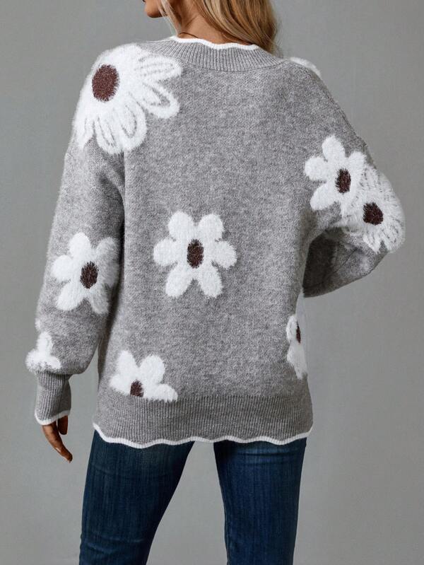 Elara™ | Gentle Bloom Sweater
