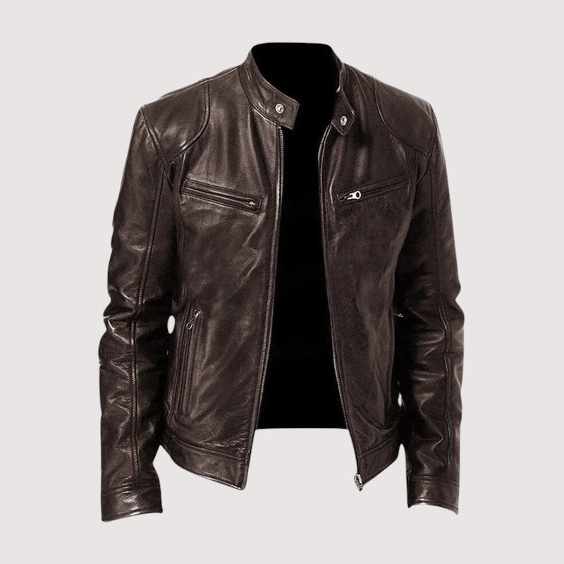 Savrani™ | Men's Leather Jacket