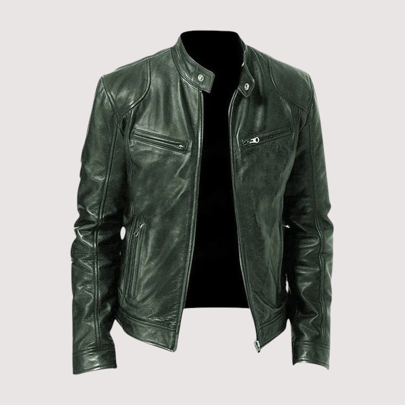Savrani™ | Men's Leather Jacket