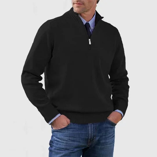Étienne™ | Refined Half-Zip Knit