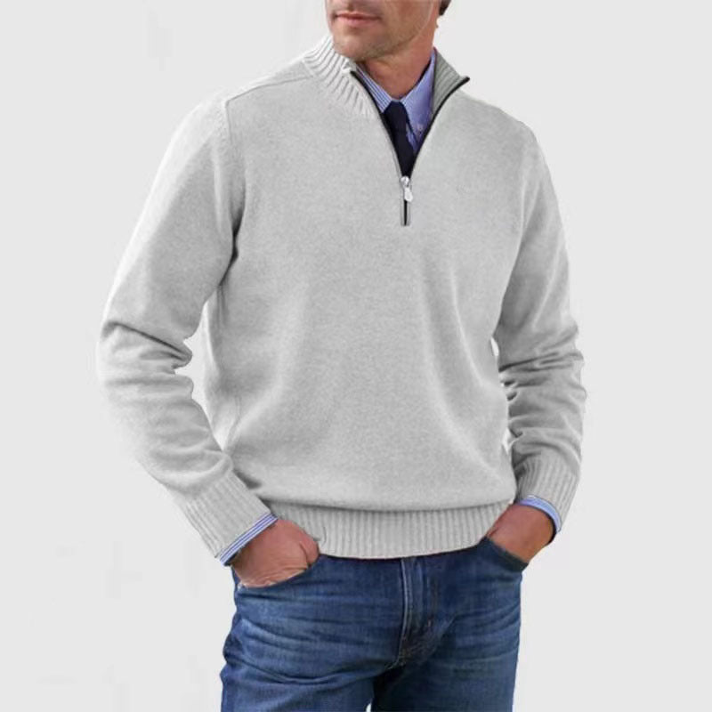 Étienne™ | Refined Half-Zip Knit