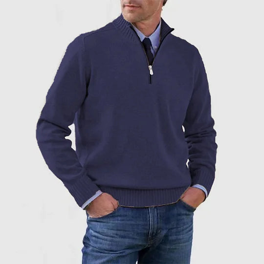 Étienne™ | Refined Half-Zip Knit