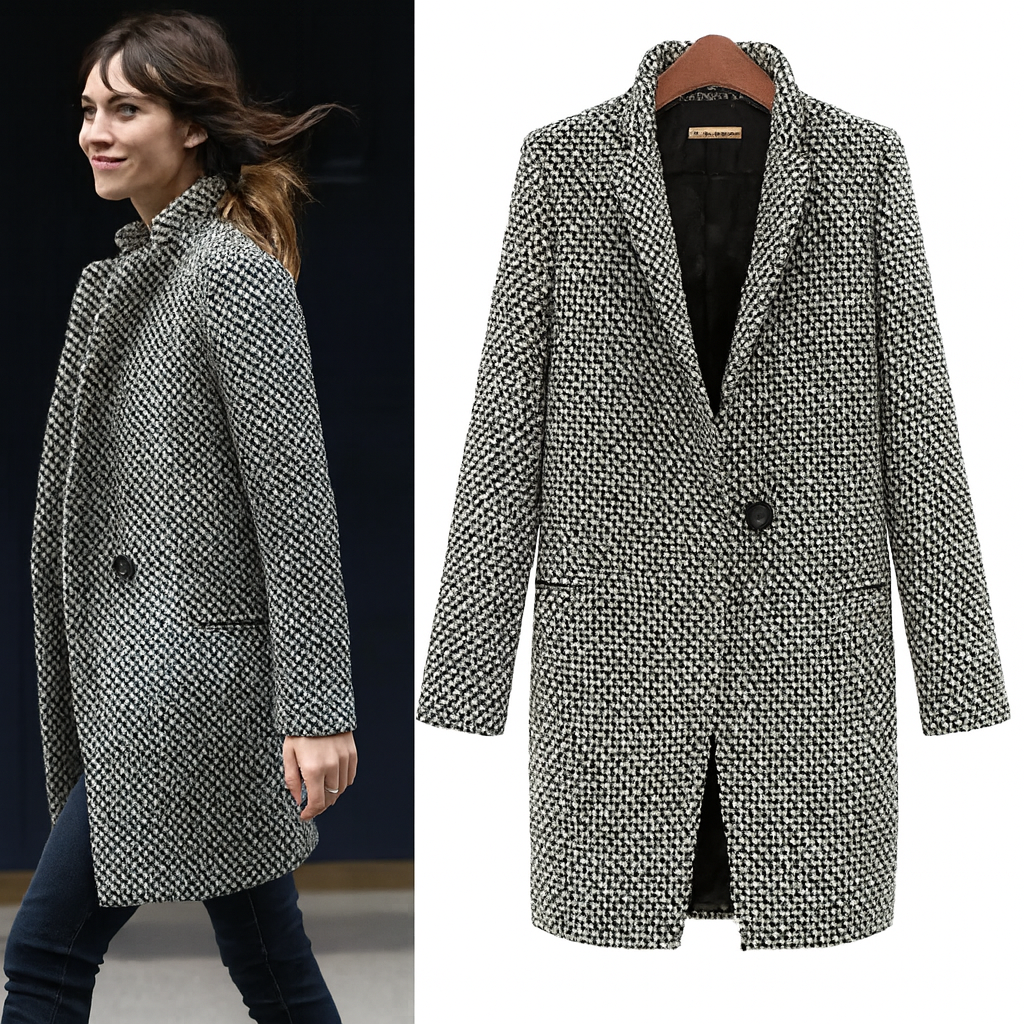 Élise™ | Classic Tweed Coat
